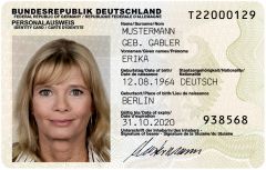 Personalausweis Eintragungspaket h.c.